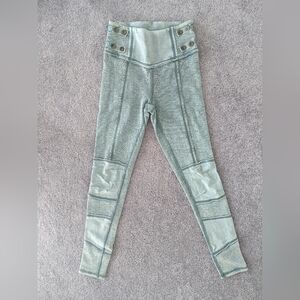 Free People Movement High-Rise Leggings Turquoise